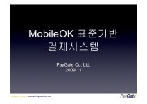 MOK표준기반 결제시스템
