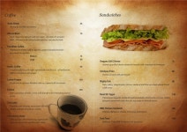 Cafe H&W menu