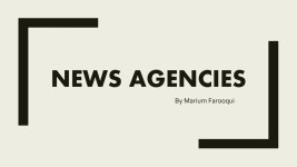 News agencies | PPT News agencies