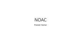 Noac | PPT Noac