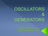 Oscillators | PPTX Oscillators