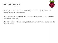Raspberry Pi | PPT Raspberry Pi