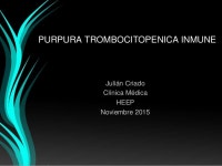 Púrpura Trombocitopénica Idiopática (PTI) slideshare