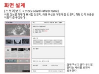구조 설정과 와이어프레임