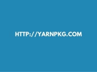 Yarn package management