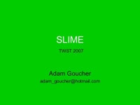 Slime slideshare
