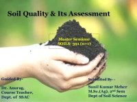 Soil quality