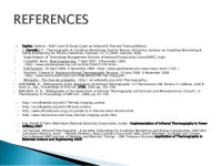 INFRARED THERMOGRAPHY