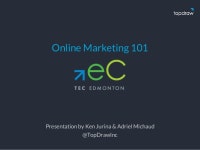 Online Marketing 101
