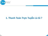Payment Online with OnePAY slideshare