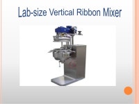 Vertical ribbon mixer