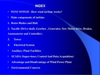 Wind turbine power