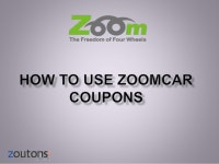 Zoomcar slideshare