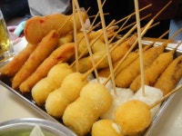 쿠시카츠 다루마(도톤보리점) - 민다