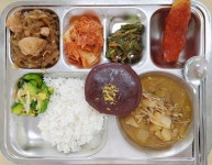 광주송원중학교 :: 급식 소식 :: 2021년 7월 9일 급식사진입니다.