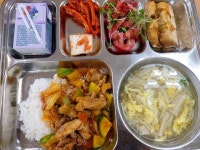 군산금강중학교 안녕하세요 군산금강중학교입니다. 급식 소식 소식을 확인하세요