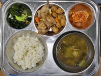 옥정중학교 :: 급식 소식 :: 10월 15일 (금) 점심 급식사진