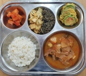 서울신우초등학교 :: 급식 소식 :: 10월 15일 (금) 점심 급식사진