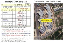 2022학년도 3,4호 통학버스 안내(14블럭) :: 공지사항 :: 전주초포초등학교 전주초포초등학교 :: 공지사항 :: 2022학년도 3,4호 통학버스... 