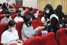 옥정중학교 진로체험 방문 :: 공지사항 :: 대경생활과학고등학교 대경생활과학고등학교 :: 공지사항 :: 옥정중학교 진로체험 방문