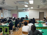 찾아가는 제주외고 입학설명회 :: 포토갤러리 :: 아라중학교 아라중학교 :: 포토갤러리 :: 찾아가는 제주외고 입학설명회