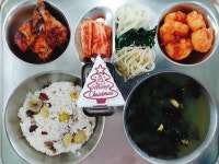 12월 23일 (금) 점심 급식사진 :: 급식 소식 :: 부산진여자중학교 부산진여자중학교 :: 급식 소식 :: 12월 23일 (금) 점심 급식사진
