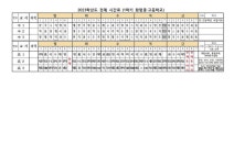 2023학년도 1학기 임시시간표 안내 :: 공지사항 :: 화령고등학교 화령고등학교 :: 공지사항 :: 2023학년도 1학기 임시시간표 안내