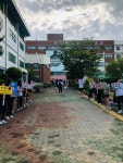 금연 및 학교폭력예방 캠페인 실시 :: 공지사항 :: 창원명곡고등학교 창원명곡고등학교 :: 공지사항 :: 2023. 금연 및 학교폭력예방 캠페인... 