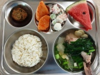 7월 12일 (수) 점심 급식사진 :: 급식 소식 :: 신송중학교 신송중학교 :: 급식 소식 :: 7월 12일 (수) 점심 급식사진
