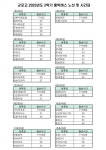 2023학년도 2학기 통학버스 노선 및 시간표 :: 공지사항 :: 군포고등학교 군포고등학교 :: 공지사항 :: 2023학년도 2학기 통학버스 노선 및 시간표