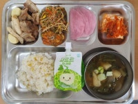 산남중학교 :: 급식 소식 :: 2023년 8월 22일 급식사진