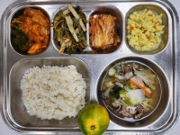 종암중학교 :: 급식 소식 :: 10월 5일 (목) 점심 급식사진