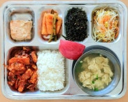 11월 24일 학교급식 제공 식판사진입니다(초록급식의 날) :: 급식 소식 :: 복자여자중학교 복자여자중학교 :: 급식 소식 :: 11월 24일 학교급식... 