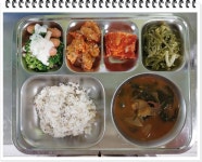 모라중학교 :: 급식 소식 :: 12월 1일 (금) 점심 급식사진