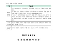 12. 07.) :: 가정통신문 :: 인천안남중학교 인천안남중학교 :: 가정통신문 :: 2023학년도 3학년 공연 및 문화체험 안내(2023. 12. 07.)
