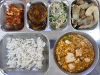 진관중학교 :: 급식 소식 :: 12월 7일 (목) 점심 급식사진