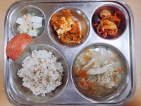 12월 18일 식단사진 및 식재료 검수사진 :: 급식 소식 :: 진잠초등학교 진잠초등학교 :: 급식 소식 :: 12월 18일 식단사진 및 식재료 검수사진