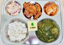 12월 19일 (화) 점심 급식사진 :: 급식 소식 :: 부광중학교 부광중학교 :: 급식 소식 :: 12월 19일 (화) 점심 급식사진