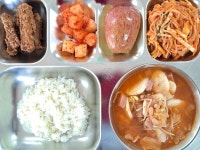 12월 19일 화요일 중식 :: 급식 소식 :: 예람중학교 예람중학교 :: 급식 소식 :: 12월 19일 화요일 중식