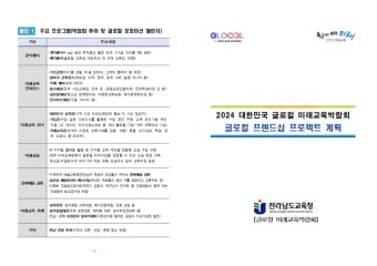 공지사항-서귀포고등학교-아이엠스쿨 서귀포고등학교 :: 공지사항 :: 2024 대한민국 글로컬 미래교육박람회 글로컬 프렌드십 프로젝트