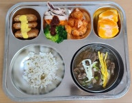 3.11.(월)차조밥,한우갈비탕,통살새우까스/감귤소스,오징어브로콜리숙회,한라봉,깍두기 :: 급식 소식 :: 전주문학초등학교 전주문학초등학교... 
