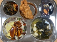 식단사진(3/27) :: 급식 소식 :: 명인중학교 명인중학교 :: 급식 소식 :: 식단사진(3/27)