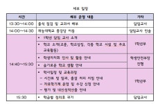 2025학년도 신입생 오리엔테이션 참가 일정 안내 :: :: 인천재능중학교 인천재능중학교 ::  :: 2025학년도 신입생 오리엔테이션 참가 일정 안내