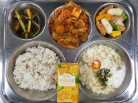 6월 24일 (화) 점심 급식사진 :: 급식 소식 :: 불로중학교 불로중학교 :: 급식 소식 :: 6월 24일 (화) 점심 급식사진