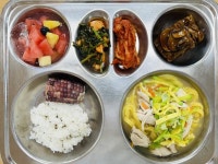 7월 18일 (금) 점심 급식사진 :: 급식 소식 :: 목포용해초등학교 목포용해초등학교 :: 급식 소식 :: 7월 18일 (금) 점심 급식사진