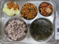 9월 1일 (월) 점심 급식사진 :: 급식 소식 :: 안청중학교 안청중학교 :: 급식 소식 :: 9월 1일 (월) 점심 급식사진