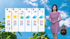 [날씨] 대부분 폭염경보, 남양주 군포 38도.. 제주 남해안 강한 너울 | TVING