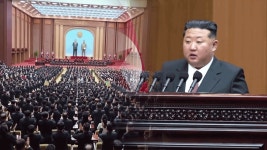 김정은 “한국 가장 적대적 국가로 공인”…헌법 반영 여부는 비공개 | TVING