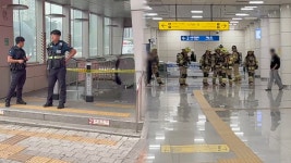 타는 냄새 신고…인하대역 30분간 무정차 통과 | TVING