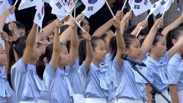 [롯데] 2024/7/12 애국가 - 남문초등학교 어린이 합창단 | TVING